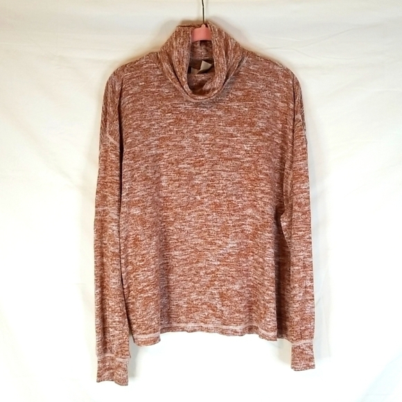 Universal Thread size Xlarge Lightweight chunky Sweater orange brown EUC 🎯 - Picture 1 of 5
